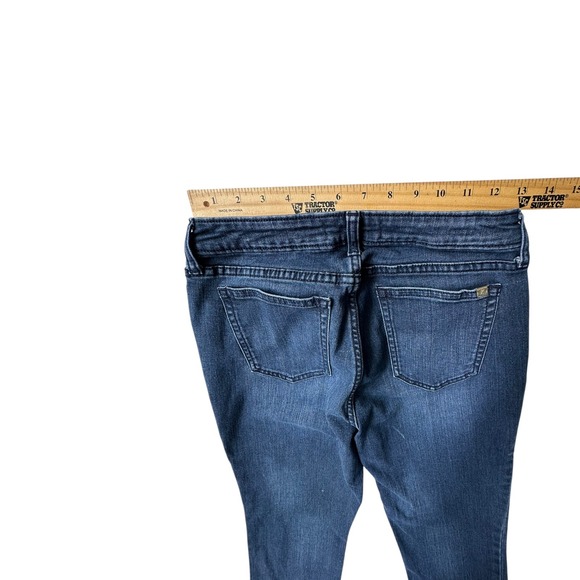 J-low Jennifer‎  Jeans Women's Denim Distressed Dark Wash Bootcut Jeans - Picture 7 of 14